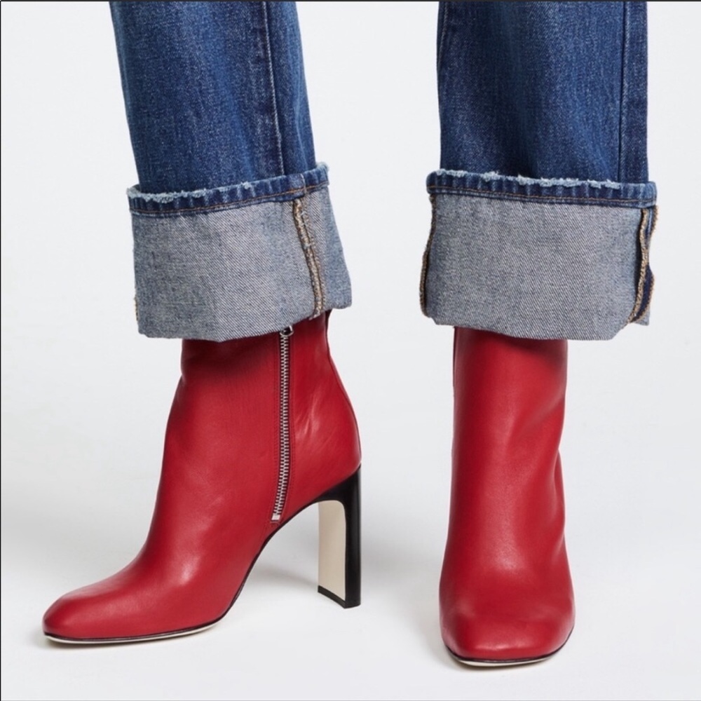 Rag & Bone Ellis Red Boots - Picture 3 of 5